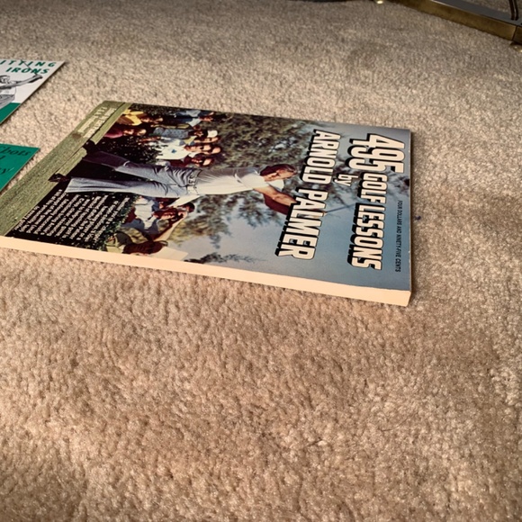 1973 Arnold Palmer 495 Golf Lessons Book PLUS 5 of 6 original 1964 Pamphlets - Picture 6 of 11